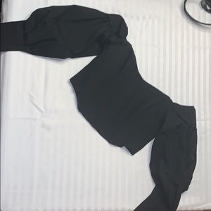 Off the shoulder crop top